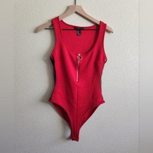 FOREVER21 Red Bodysuit